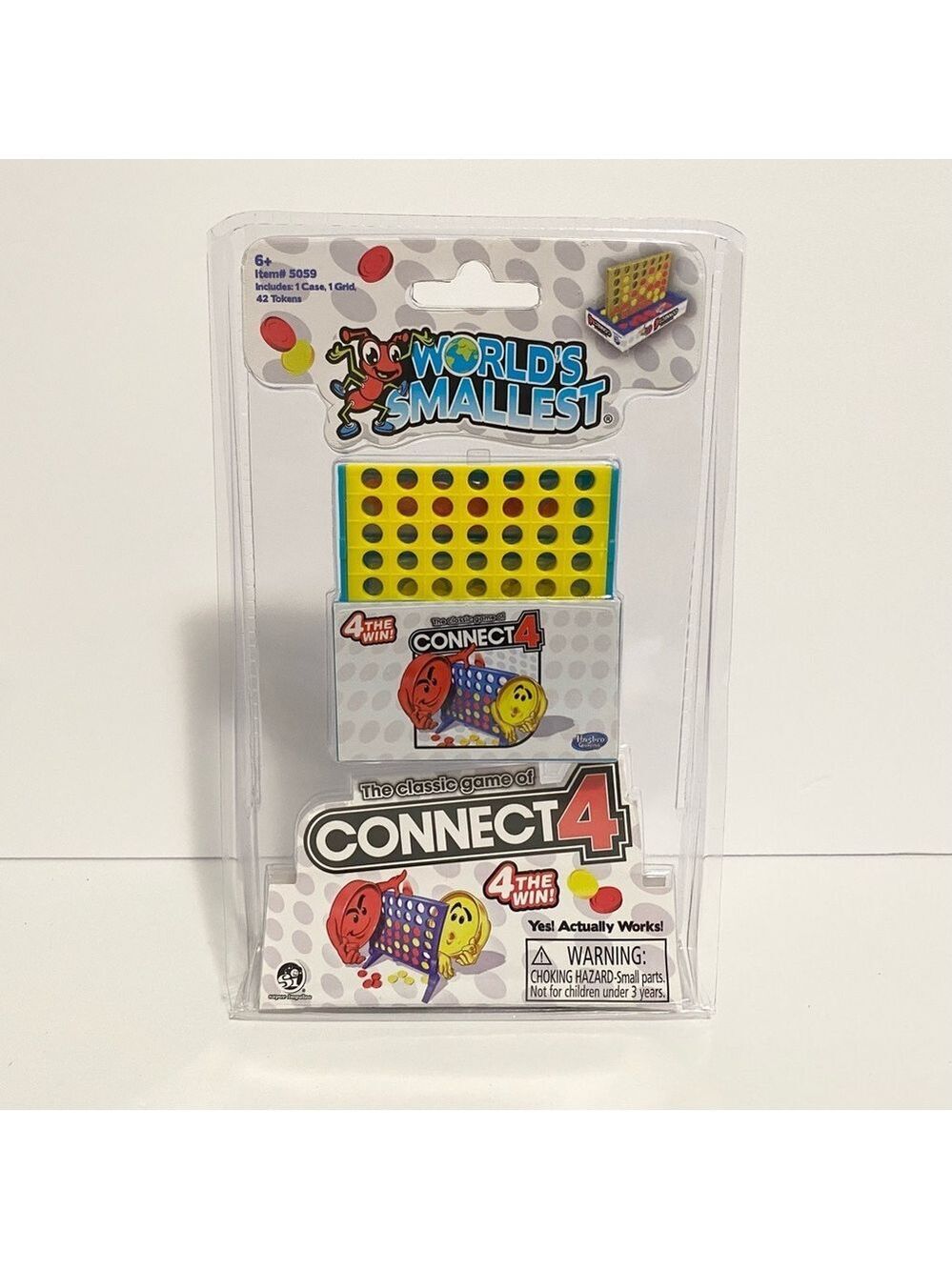 Worlds Smallest Connect 4 Board Game Miniature 2021 New Gift